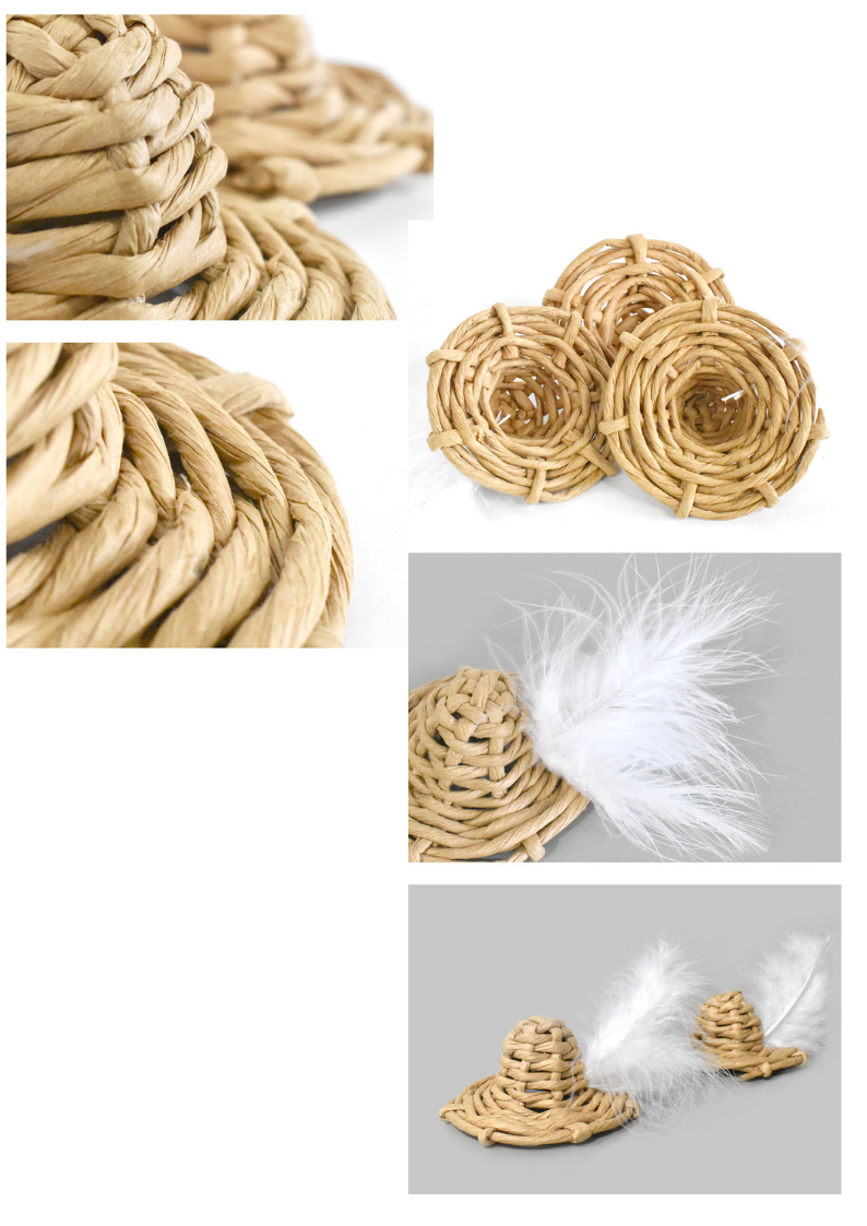 Woven Silvervine Gall Fruit Sunhat