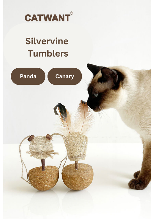 Silvervine Tumblers - Canary / Panda