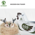 WOODEN EGG TEASER
