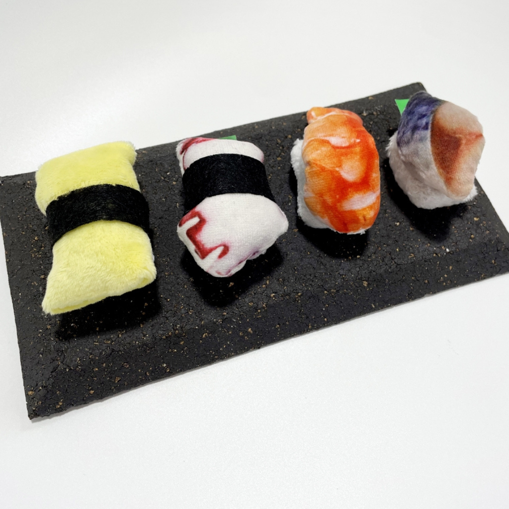 Catnip and Silvervine Sushi Set – 4PCS