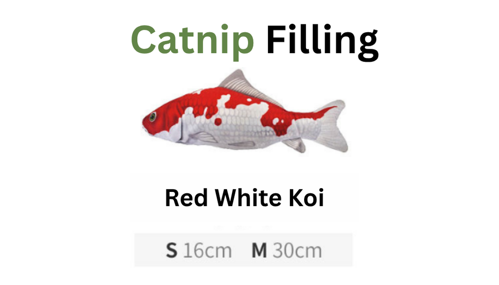 100% Silvervine/Catnip Filled Fish Cuddle Toy