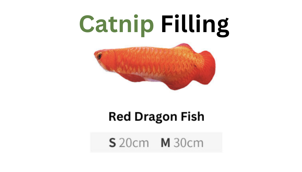 100% Silvervine/Catnip Filled Fish Cuddle Toy