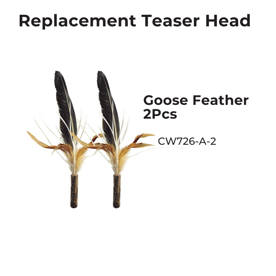 Extra Long Replaceable Teaser - New Version with Bird Chirping Device