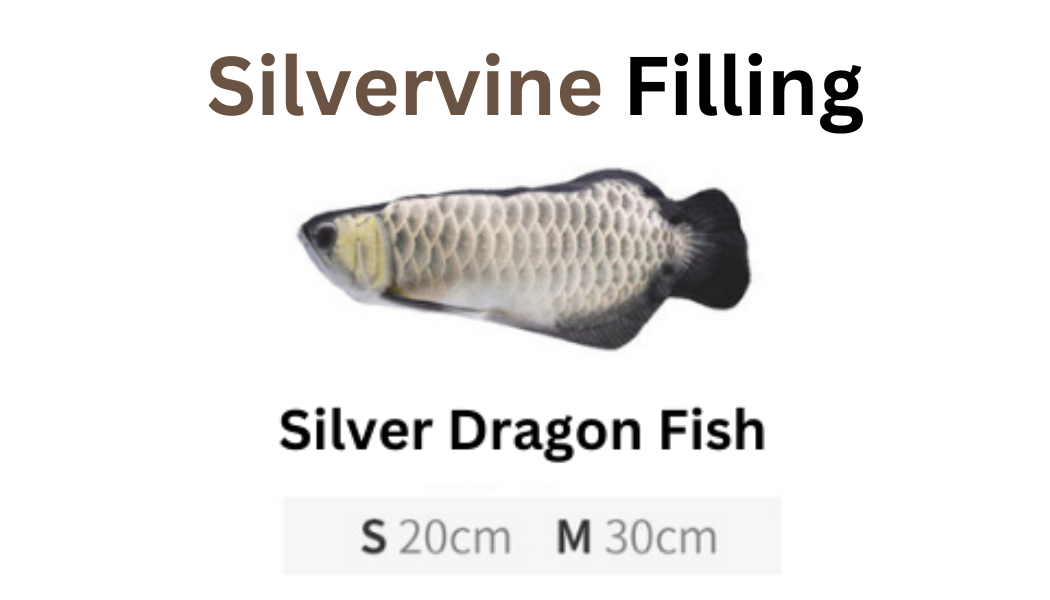 100% Silvervine/Catnip Filled Fish Cuddle Toy